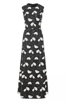 Платье с отделкой пайетками Giambattista Valli