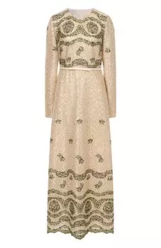 Платье с отделкой пайетками Giambattista Valli