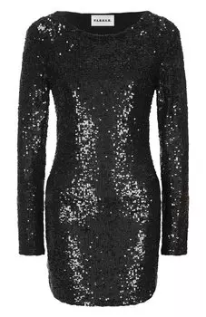 Платье с отделкой пайетками P.A.R.O.S.H.