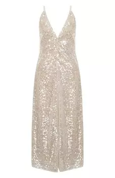 Платье с отделкой пайетками Philosophy di Lorenzo Serafini