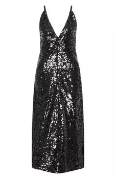 Платье с отделкой пайетками Philosophy di Lorenzo Serafini