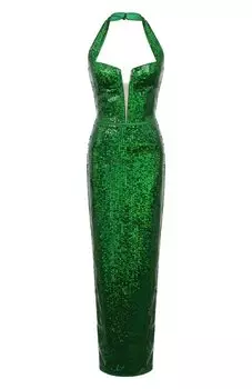 Платье с отделкой пайетками Rasario