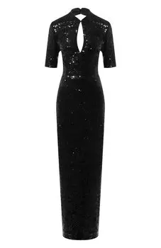 Платье с отделкой пайетками Rasario