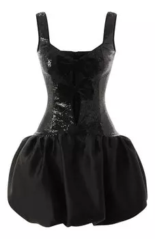 Платье с отделкой пайетками Rasario