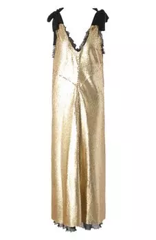 Платье с отделкой пайетками Ruban