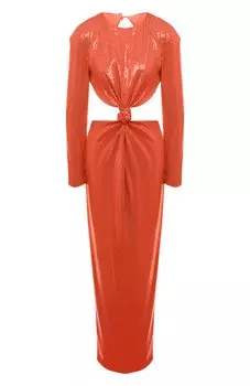 Платье с отделкой пайетками Sasha Kim