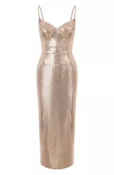 Платье с отделкой пайетками Sasha Kim