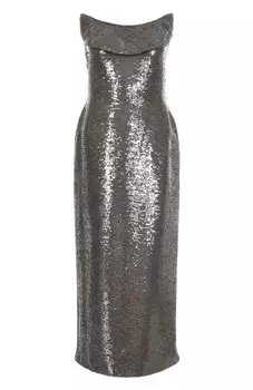 Платье с отделкой пайетками Sasha Kim