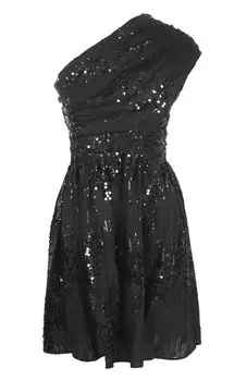 Платье с отделкой пайетками The Kooples