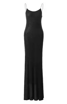 Платье с отделкой стразами ALine