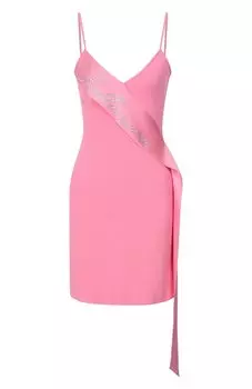 Платье с отделкой стразами Blumarine