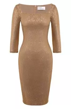 Платье с отделкой стразами Giuseppe di Morabito