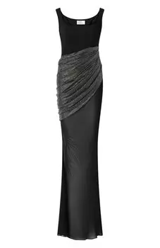 Платье с отделкой стразами Giuseppe di Morabito