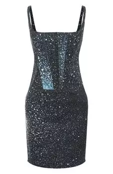 Платье с отделкой стразами Giuseppe di Morabito