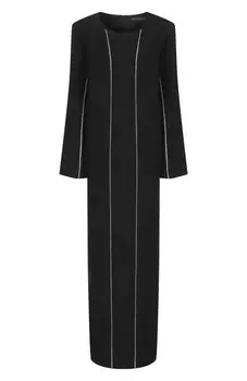 Платье с отделкой стразами Marina Rinaldi Elegante