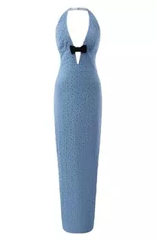 Платье с отделкой стразами Rasario