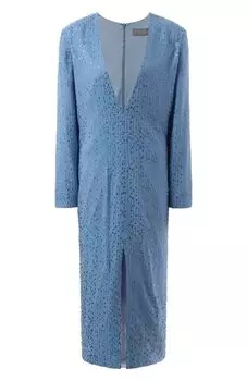 Платье с отделкой стразами Rasario