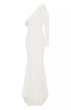 Платье с отделкой стразами Sasha Kim