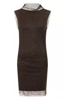 Платье с отделкой стразами Sportmax