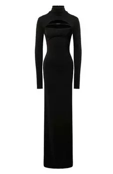 Платье с отделкой стразами Versace Jeans Couture