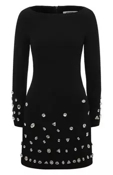 Платье с отделкой стразами Vivetta