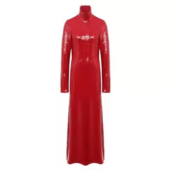 Платье с пайетками Bottega Veneta