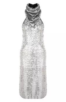 Платье с пайетками Bottega Veneta