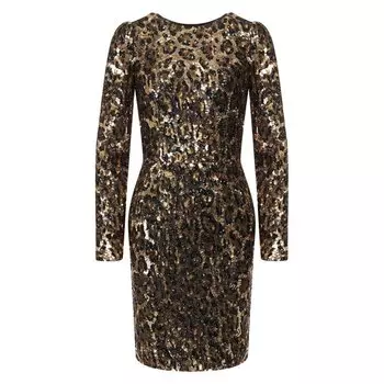 Платье с пайетками Dolce &amp; Gabbana