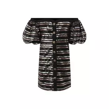 Платье с пайетками Philosophy di Lorenzo Serafini