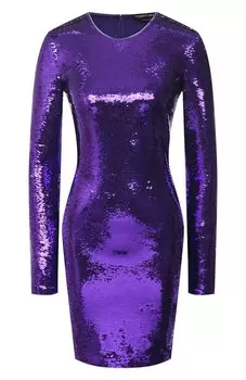 Платье с пайетками Tom Ford