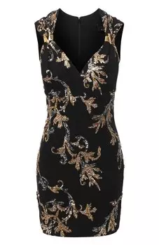 Платье с пайетками Versace