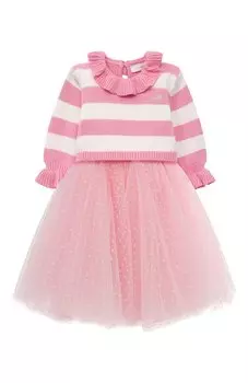 Платье с пуловером Monnalisa