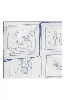 Платок из хлопка и шелка Van Laack