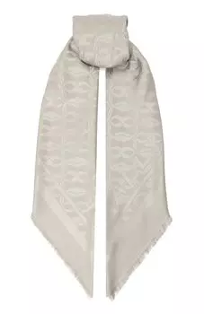 Шаль из шелка и шерсти Bally