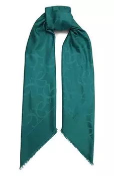 Платок из шелка и шерсти Elie Saab