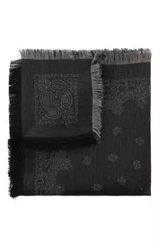 Платок из шерсти и шелка Brioni