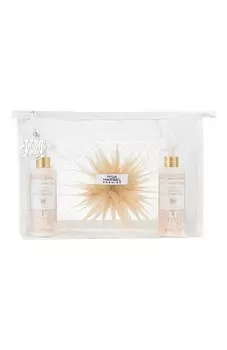 Подарочный набор Lovely Moments "Гель для душа, молочко для тела, брошь-цветок" (2x250ml) MilaMarsel