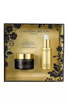 Подарочный набор с ночным кремом "Глобальный антивозрастной эффект" (30+50ml) Christian Breton