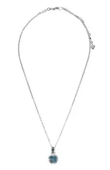 Подвеска Birthstone на цепочке Swarovski