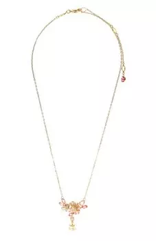 Подвеска Gema на цепочке Swarovski