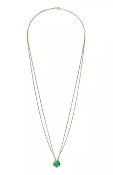 Подвеска Cartoon с малахитом Moonka