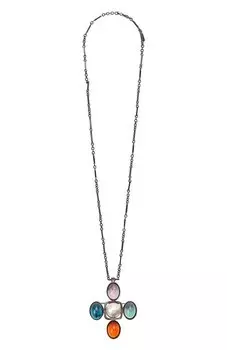 Подвеска на цепочке Saint Laurent