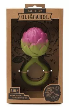 Погремушка-прорезыватель Artichoke Oli&Carol