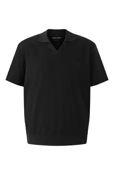 Поло из хлопка и кашемира Giorgio Armani
