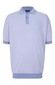 Поло из хлопка и кашемира Paul&Shark