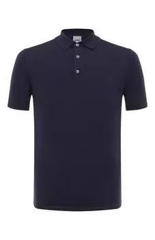 Поло из хлопка и шелка Aspesi