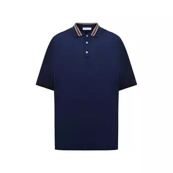 Поло из хлопка и шелка Cortigiani