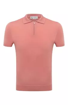 Поло из хлопка и шелка Il Borgo Cashmere