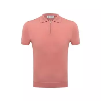 Поло из хлопка и шелка Il Borgo Cashmere