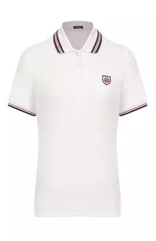 Поло из хлопка и шелка Kiton